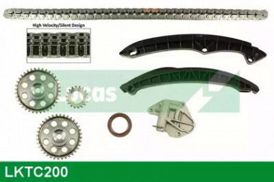 LUCAS ENGINE DRIVE lktc200 -  Комплект цели привода распредвала